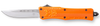 Cobra Tec Knives Llc Ctk-1, Cobratec Sorctk1sdns Ctk-1 Drop Blade Orange