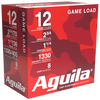 Aguila Birdshot, Aguila 1chb1208 Hv   12ga 2.75    8sht  11/4 25/10