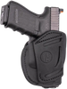 1791 Gunleather 4-way, 1791 4wh-2-sbl-l   4way Iwb/owb Size 2      Lh Blk