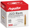 Aguila Target & Range, Aguila 1e223108      223rem     55fmj       300/04