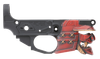 Spikes STLB630-PH Rare Breed Samurai Stripped Lower Receiver Multi-Caliber 7075-T6 Aluminum Black Anodized with Painted Front for AR-15