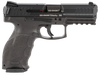 HK 81000269 VP40B  40 S&W 13+1 4.09" Black Polygonal Rifled Barrel, Black Serrated Slide & Polymer Frame w/Picatinny Rail & Push Button Mag Release, Black Finger Grooved Polymer Grips Ambidextrous