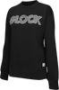 Glock AP96258 Crewneck Raglan Fleece Black Cotton/Polyester Long Sleeve XL