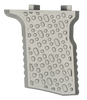 Q LLC ACCQSERTVGAL Deluxe Q-Sert Vertical Grip Silver Anodized Aluminum