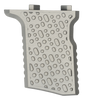 Q LLC ACCQSERTVGAL Deluxe Q-Sert Vertical Grip Silver Anodized Aluminum