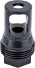 Kgm Suppressors A-TMB50-S-4 R50T Taper Muzzle Brake Black Nitride Steel M25x1.5 Threads