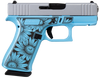 Glock UX4350204FRDAISYBLUE G43X FR Miss Daisy Sub-Compact Frame 9mm 10+1 3.41" Black GMB Barrel, Serrated Steel Slide, Blue Cerakote Polymer Frame w/Black Daisy Laser Engraving Grip, Front Rail Glock UX4350204FRDAISYBLUE G43X FR Miss Daisy Sub-Compact Frame 9mm 10+1 3.41" Black GMB Barrel, Serrated Steel Slide, Blue Cerakote Polymer Frame w/Black Daisy Laser Engraving Grip, Front Rail