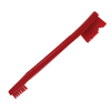 Double End Red Nylon Utility Brush Double End Red Nylon Utility Brush