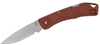 LST Ultra Lockback Folding Knife 2.7"" Stonewashed Drop Point Blade, Drab Red GFN Handles - 1074514