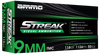 Ammo Incorporated Streak Visual (green), Ammoinc 9115tmcstrkgrn50  Streak 9mm 115 Tmc 50/20