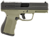 FMK FMKG49OD G3  9mm Luger 14+1 4" Stainless Steel Barrel, Black Optic Cut/Serrated Carbon Steel Slide, OD Green Polymer Frame w/Picatinny Rail, Black Backstrap Grip