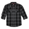Horizon Design Flannel Shirt, Hdesign 32224  Hornady L/s Flannel        Xl Grey