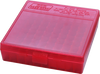 Mtm Ammo Box, Mtm P100929     100rd Pstl Box 9mm-380         Red