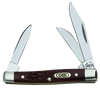 Case Stockman, Case 00081 Brown Synthetic Small Stockman
