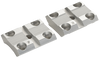 Weaver Mounts Top Mount Base Pairs, Weav 48495  Top Base Pairs X-bolt   Slvr