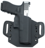 TX 1836 Kydex OATH355 OathKeeper  OWB Black Kydex Belt Slide Fits Glock 43 Right Hand - 104912