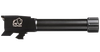Tapco TAP22003   9mm Fits Glock 43/43x Black Stainless Steel