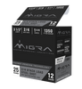 Migra Ammunitions M12LS24 Combinational  12 Gauge 3.50" 1 5/8 oz 2, 4 Shot 25 Per Box/10 Cs