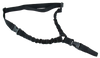 Tacfire One Point, Tacfire Sl002b       One Point Rfl Sling Blk