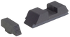 Ameriglo Defoor Edc Sight Set For Glock, Amer Gt505   Defoor Tact Glk 10/45             Blk