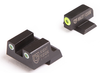 Night Fision Perfect Dot Tritium Night Sights For Canik, Nf Cnk-026-003-ygwg     Ns Canik Tp9 Square
