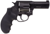 Taurus 285631NS 856 Defender 38 Special +P Caliber with 3" Barrel, 6rd Capacity Cylinder, Overall Matte Black Finish Stainless Steel, Finger Grooved Black Hogue Rubber Grip & Night Front Sight - 121944