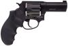 Taurus 285631NS 856 Defender 38 Special +P Caliber with 3" Barrel, 6rd Capacity Cylinder, Overall Matte Black Finish Stainless Steel, Finger Grooved Black Hogue Rubber Grip & Night Front Sight - 121944