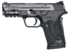 Smith & Wesson 12437 M&P Shield EZ M2.0 Micro-Compact Frame 9mm Luger 8+1, 3.67" Black Armornite Steel Barrel & Serrated Slide, Matte Black Polymer Frame w/Picatinny Rail, Grip Safety - 118854
