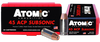 Atomic Pistol, Atomic 00439 45acp       250 Subsonic        50/10