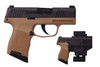 SIG SAUER P365 9mm Bk/fde 10+1 Pck Or