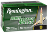 Remington Ammunition Premier, Rem 27680 Rm223r1   Matchking  69 Bthp       20/10