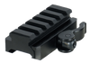 Utg Pro 5-slot Qd Lever Mount Adapter And Riser, Utg Mnt-rsqd605     5slot Qd Riser