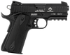 GSG GERG2210GSG9CA 922 *CA Compliant 22 LR 10+1 3.40" All Black Steel Barrel, Serrated Slide, Zinc Alloy w/Picatinny Rail & Beavertail Frame, Black Double Diamond Polymer Grip