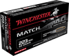 Winchester Ammo Match, Win S223m2          223      69 Match        20/10