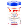D-WIPE TOWELS 6-70 CT CANISTERS - DLEADWT-070-22