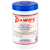 D-WIPE TOWELS 6-70 CT CANISTERS - DLEADWT-070-22