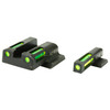 HIVIZ H3 NS S&W M&P SHIELD G/G WH - NPMPSN321