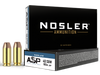 Nosler Assured Stopping Power, Nos 51212 Match Hg 40s    180 Jhp            50/10