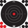 Pro-shot Splattershot, Proshot 8b-white-6pk  8" Splattershot Bullseye Trg