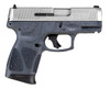 Taurus G3c 9mm Gray Spl/ss 3.2" 12+1