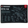 Tekmat Pstl Mat For Cz P07/p09 Blk