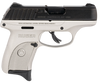 Ruger 3290 EC9s  9mm Luger Black Oxide Alloy Steel 3.12" Barrel 7+1, Savage Silver Cerakote Glass-Filled Nylon Frame, Black Oxide Hardened Alloy Steel Slide, Manual Safety