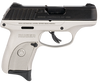 Ruger 3290 EC9s  9mm Luger Black Oxide Alloy Steel 3.12" Barrel 7+1, Savage Silver Cerakote Glass-Filled Nylon Frame, Black Oxide Hardened Alloy Steel Slide, Manual Safety