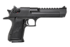 Magnum Research DE429 Desert Eagle Mark XIX 429 DE 7+1, 6" Black Steel Barrel, Matte Black Serrated Carbon Steel Slide & Frame w/Beavertail, Black Rubber Grip, Manual Thumb Safety, Right Hand