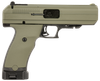 Hi-Point 34510OD JHP  45 ACP 9+1 4.50" Black Steel Barrel, OD Green Serrated Steel Slide & Polymer Frame, OD Green Polymer Grip
