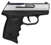 SCCY Industries CPX3TTBKRDRG3 CPX-3 RD Sub-Compact Frame 380 ACP 10+1, 2.96" Stainless Quadlock Barrel Stainless Steel Serrated Slide, Black Polymer Frame w/Finger Grooves, No Safety, Right Hand