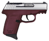 SCCY Industries CPX2TTCRRDRG3 CPX-2 Gen3 RD 9mm Luger 10+1 3.10" Crimson Red Polymer w/Picatinny Rail Serrated Stainless Steel Slide Crimson Red Polymer Grip