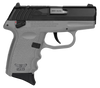SCCY Industries CPX4CBSGRDRG3 CPX-4 RD 380 ACP 10+1 2.96" Sniper Gray Polymer/Serrated Black Nitride Stainless Steel Slide/Finger Grooved Sniper Gray Polymer Grip