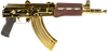 Zastava Arms Usa ZP92762SRGL ZPAP92  7.62x39mm 30+1 10" 24K Gold Plated/ Cold HammerForged/ Chrome Lined Barrel, Steel 24K Gold Plated Receiver, Serbian Red Wood Grips