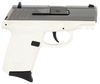 SCCY Industries CPX3TTWTRDRG3 CPX-3 RD 380 ACP 10+1 2.96" White Polymer/Serrated Stainless Steel Slide/Finger Grooved White Polymer Grip